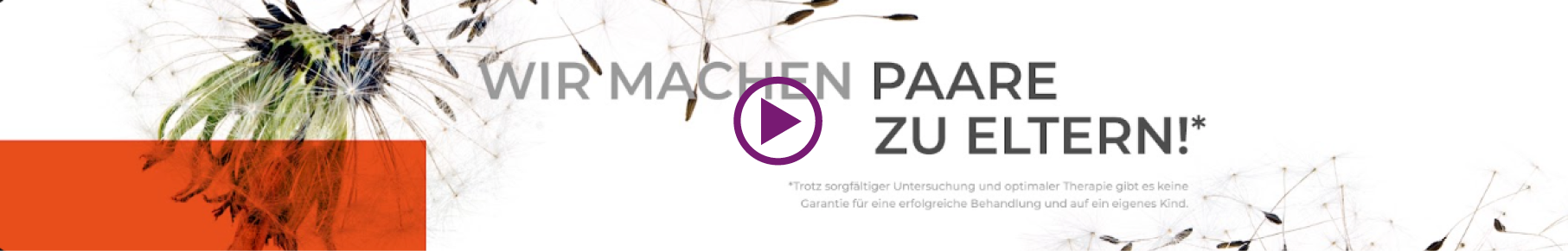Banner für YouTube Channel Wir machen Paar zu Eltern